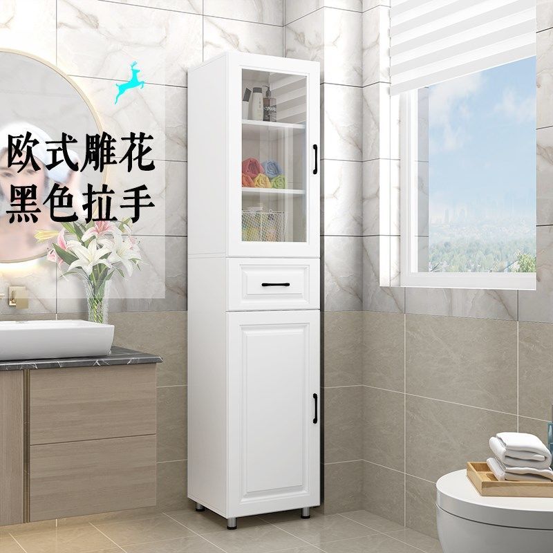 定制卫生间夹缝柜厨房储物收纳柜酒柜墙角柜餐边柜窄柜子客厅厨柜