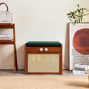 换鞋凳新中式家用门口轻奢高级感入户新款高端纯实木智能消毒鞋柜