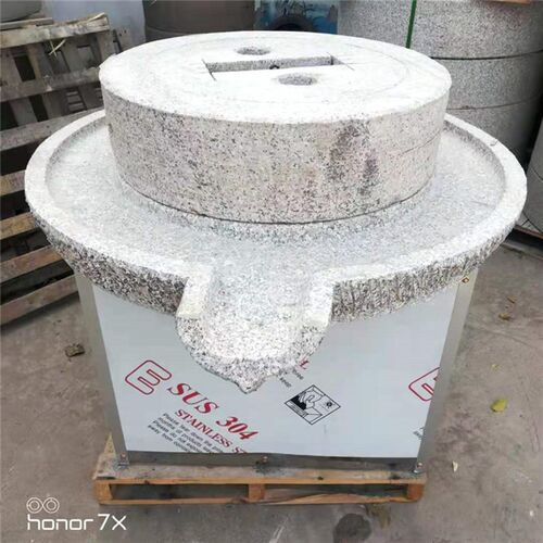 豆腐磨浆机 商用肠粉豆浆米浆机产量高 小麦粉石磨机
