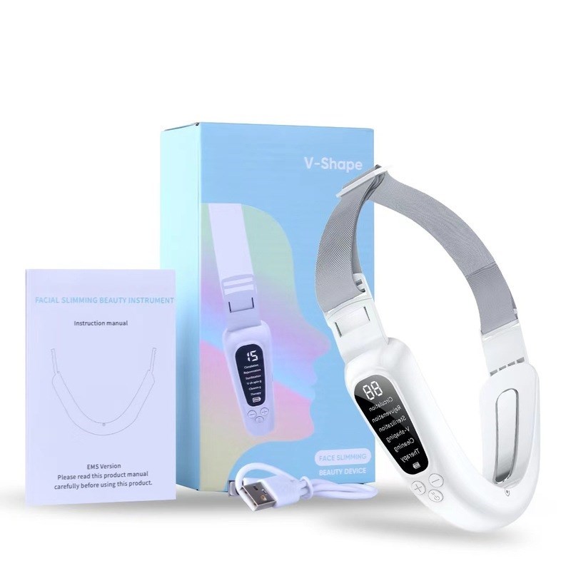 懒人美容仪v脸提拉按摩紧致提拉脸部塑形绷带面罩改善咬肌按摩仪