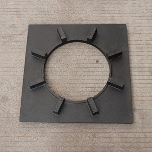 燃气炉灶炉头支架酒店商用沟风板生铁平头煲汤炉花架矮仔炉花板