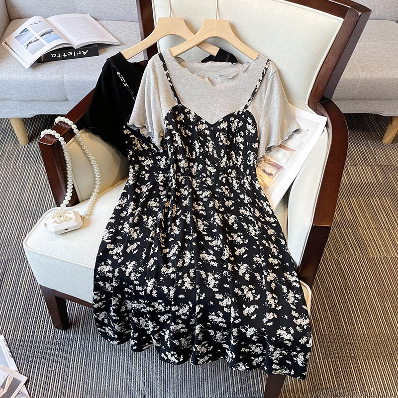 假两件哺乳连衣裙夏季胖mm喂奶外穿F大码时尚碎花雪纺哺乳裙辣妈,孕妇装/孕产妇用品/营养,哺乳衣/月子服,淘宝优惠券,粉丝福利购,淘宝优惠卷