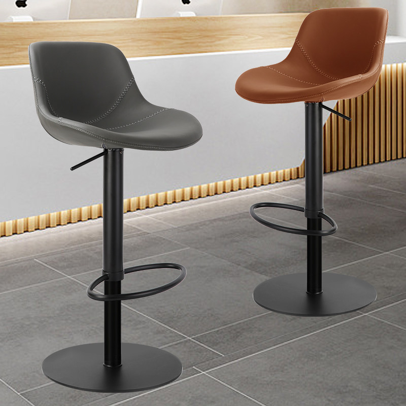 吧台椅现代简约高脚凳酒吧椅子升降高凳子家用吧凳网红收银柜台吧