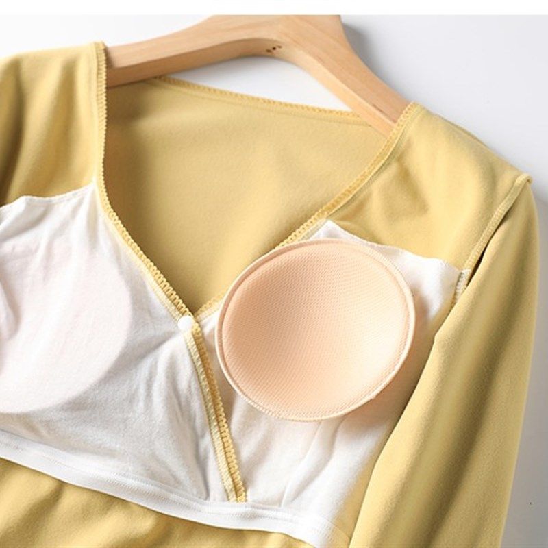 哺乳秋衣上衣产后喂奶衣保暖内衣秋冬居家L德绒打底衫孕妇睡衣冬,孕妇装/孕产妇用品/营养,秋衣,淘宝优惠券,粉丝福利购,淘宝优惠卷