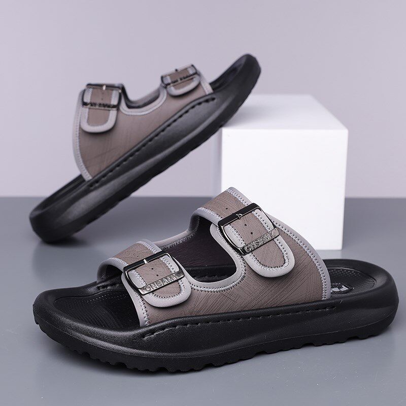 夏季新款大码男鞋45脚宽男士凉鞋46透气休闲沙滩鞋47水陆两用鞋48