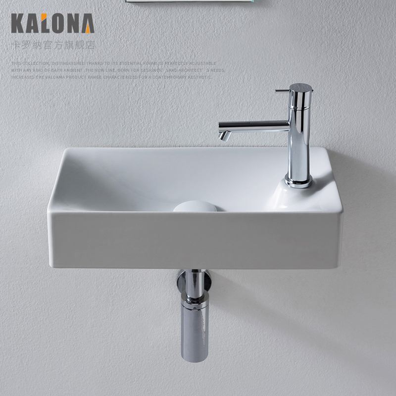 挂式洗手盆 陶瓷洗漱台小户型挂墙式洗手池台盆洗脸盆 迷你洗手盆