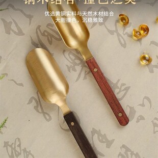 香灰铲子供奉香炉竹签香r灰铲香灰压平香灰器香勺上香清理工具用