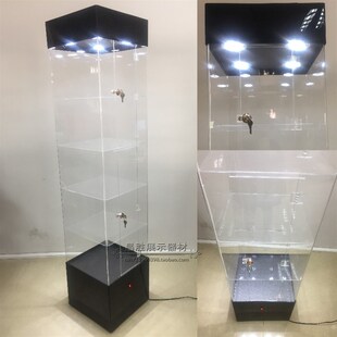 有机玻璃展示柜手办模型展柜陈列柜精品礼品货柜摆件展柜架亚克力