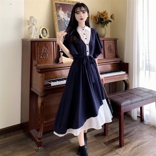 孕妇装夏装连衣裙女夏洋气高级感气质宽松中长款夏款W孕妇裙子夏