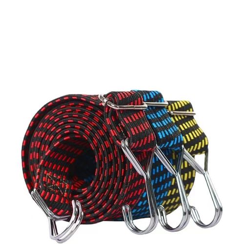 户外晾衣架器防掉网兜专用弹力绳带子黑色调节款加厚捆绑松紧带