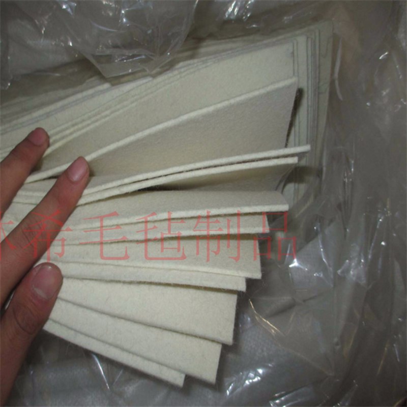 高密度羊毛毡工业羊毛毡规格齐全色泽纯正价格便宜出货快可定做