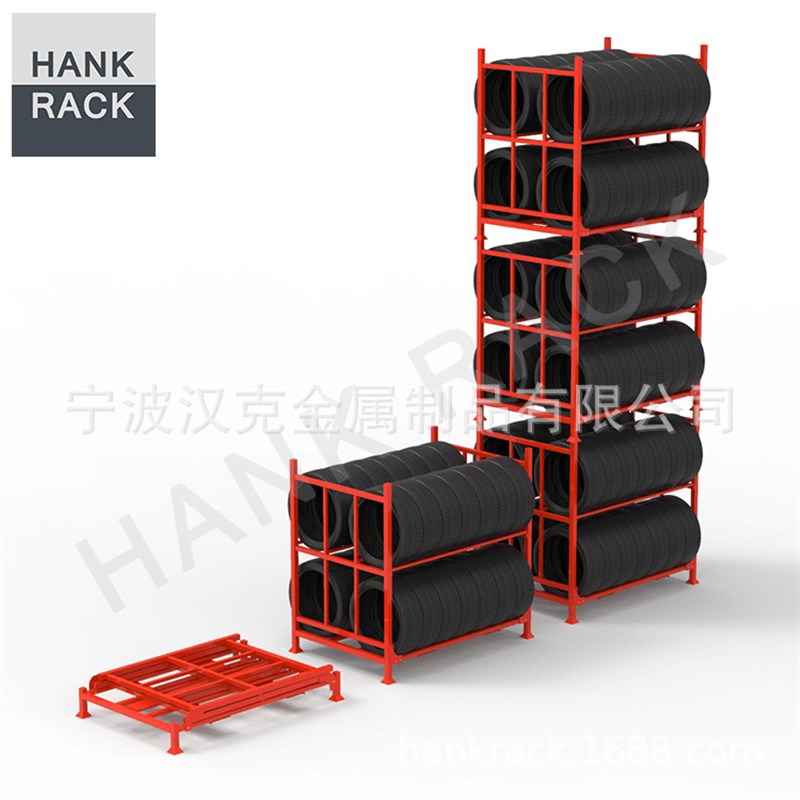 冷轧钢堆垛货架仓储货架置物架多层展示架仓库轮胎储物立体货架
