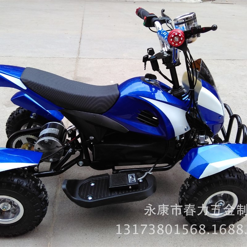 二冲发动机汽油四轮迷你小沙滩车儿童赛车越野摩托车小跑车