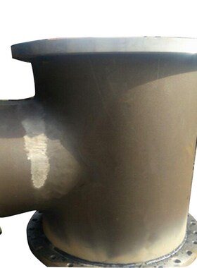 厂家钢制镀锌三通 A234WPB DN200 碳钢全法兰三通 排水三通