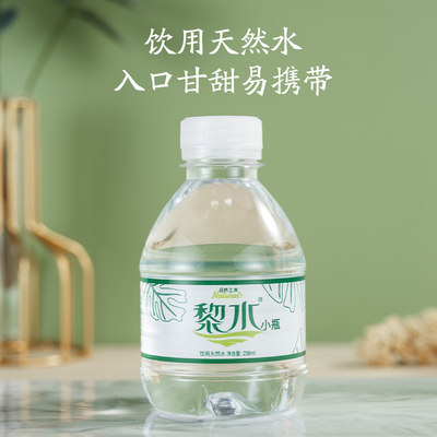 黎水矿泉水定制logo标签小瓶迷你饮用水整箱包邮特价山泉水