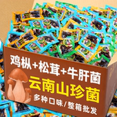 云南特产食用鸡枞菌牛肝菌松茸菌山珍菌香菇菌下饭解馋小零食年货