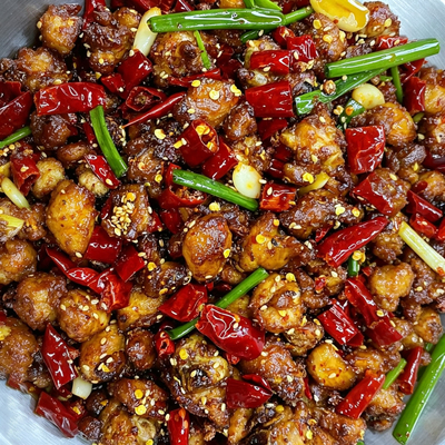 滇小嗨天椒肉皇辣子鸡麻辣鸡丁