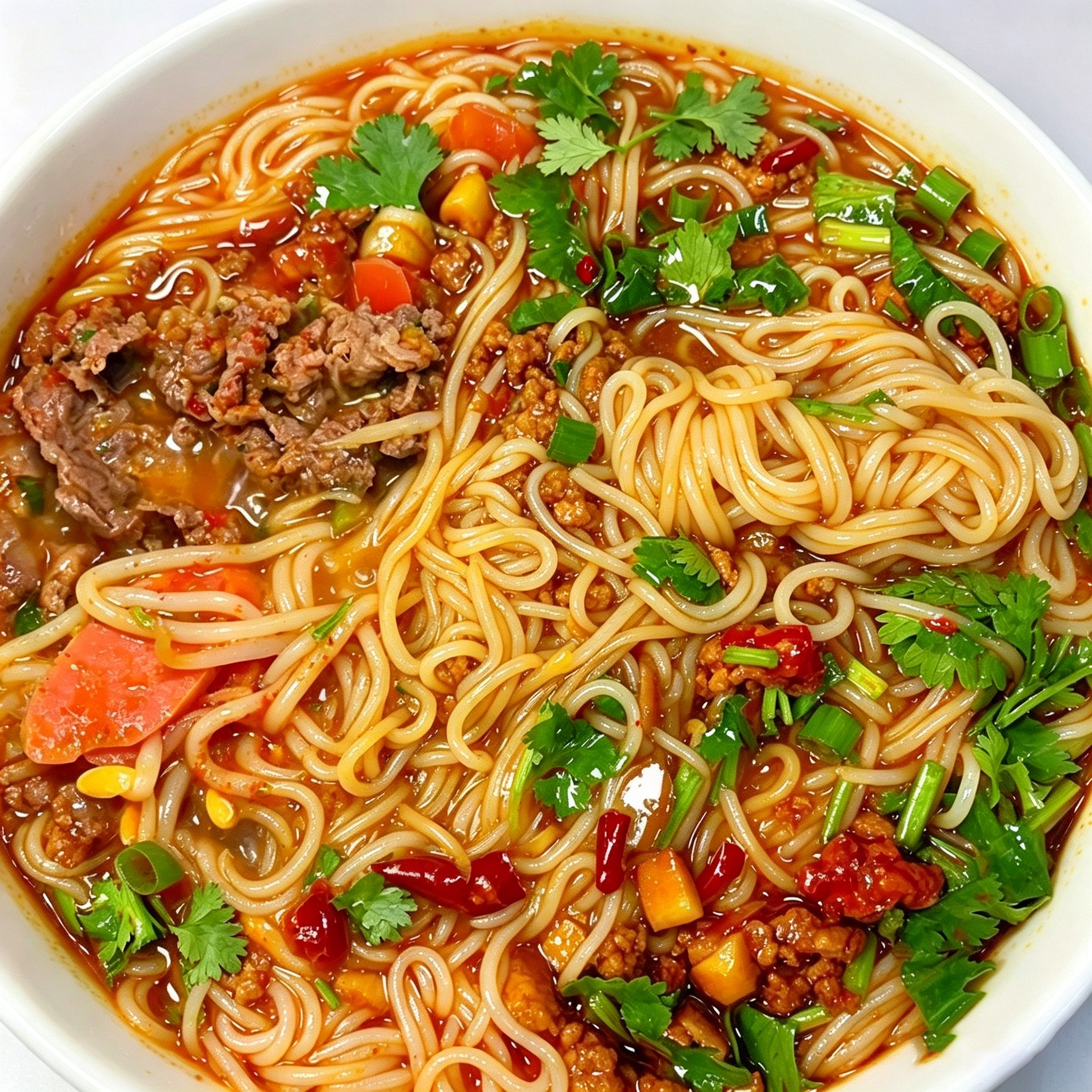 滇小嗨桶装云南风味小锅米线酸菜肉丝271g爆香肉酱速食过桥米线