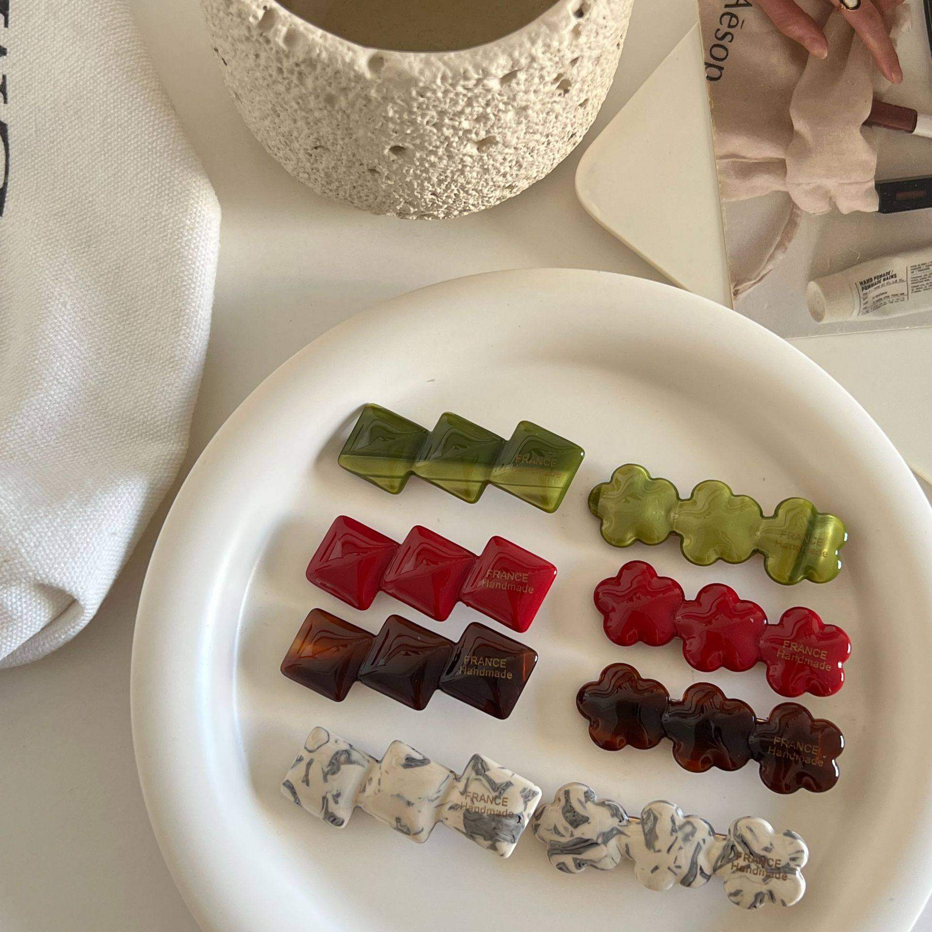 韩版气质醋酸鸭嘴夹发夹女可爱花朵方形边夹顶夹碎发夹刘海夹头饰,饰品/流行首饰/时尚饰品新,发饰,淘宝优惠券,粉丝福利购,淘宝优惠卷