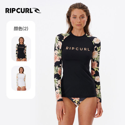 RIPCURL女分体泳衣时尚印花速干