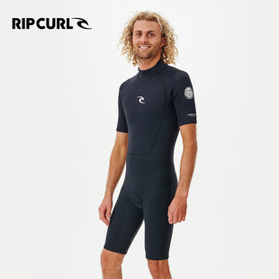 澳洲RIPCURL灵巧系列防寒湿衣男2mm背部拉链保暖速干专业冲浪服