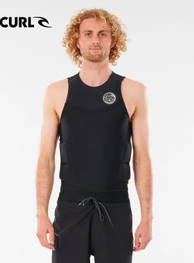 澳洲RIPCURL巨浪尾波马甲救生衣冲浪钓鱼大浮力防撞击救生助浮衣