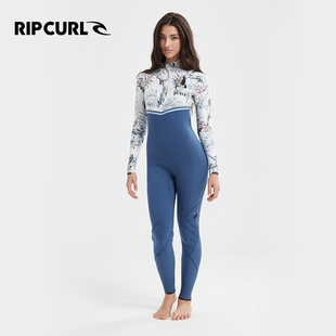 澳洲RIPCURL 2mm无拉链保暖速干专业冲浪服潜水服 E雷防寒湿衣女3