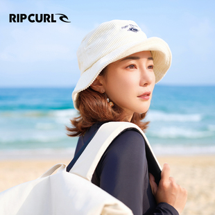 澳洲RIPCURL漁夫帽遮陽防曬海邊度假沙灘遮陽帽子日常休閑漁夫帽