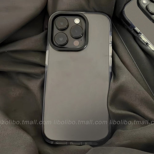 哩卜哩卜硅胶简约透明手机壳