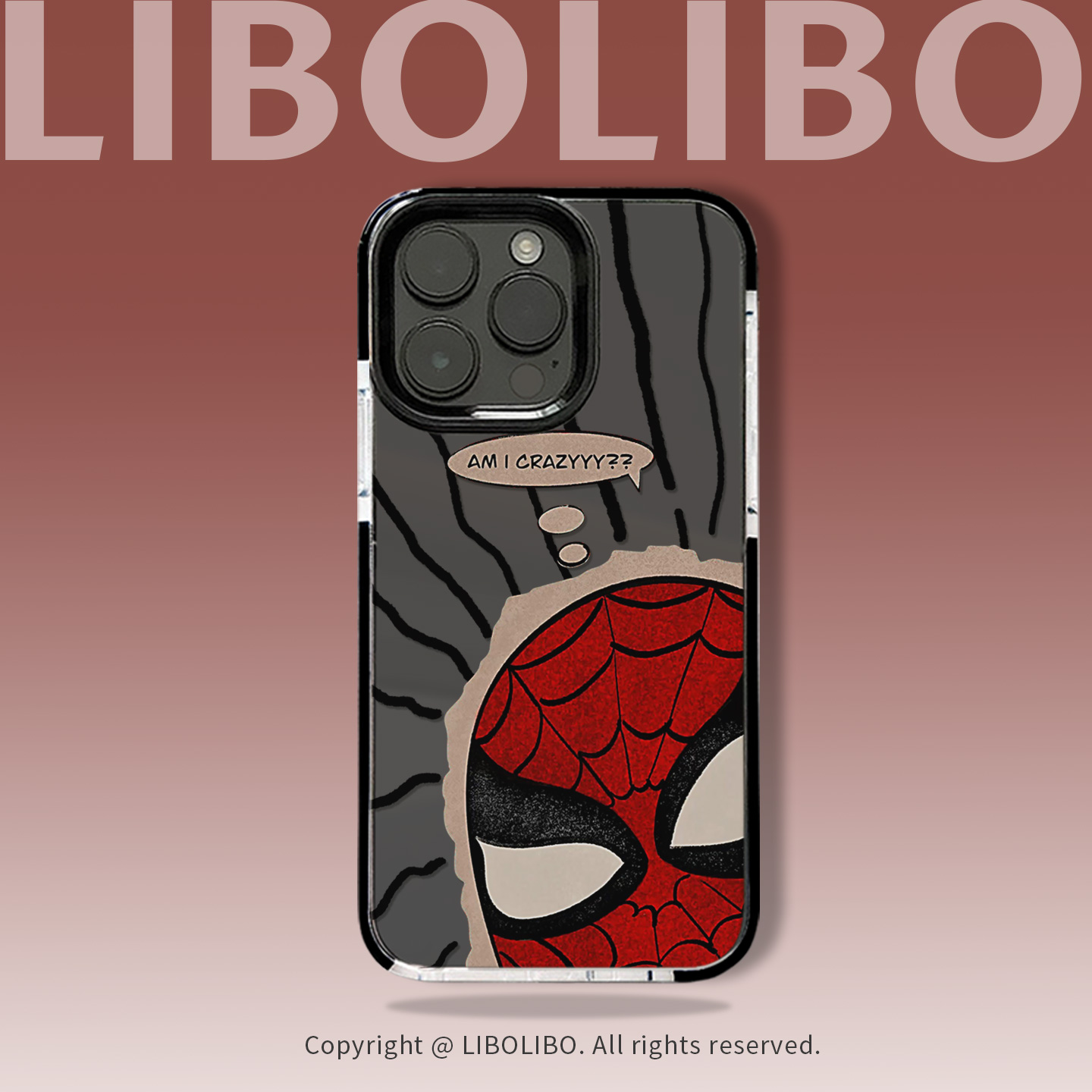 【这也太酷了】个性蜘蛛侠手机壳