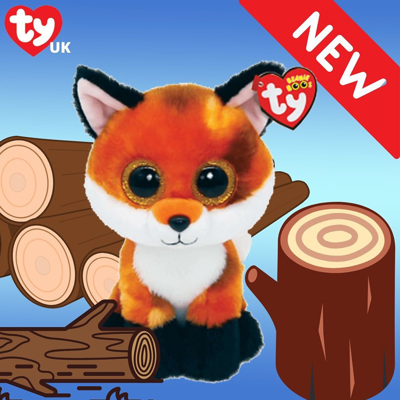 Ty毛绒玩具可爱狐狸玩偶公仔