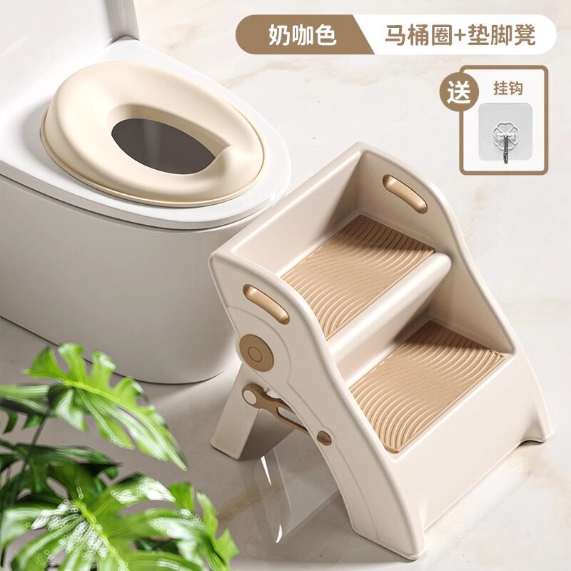 儿童洗漱台爬梯凳浴室洗手台阶凳垫脚凳宝宝洗脸脚踩凳马桶登高凳