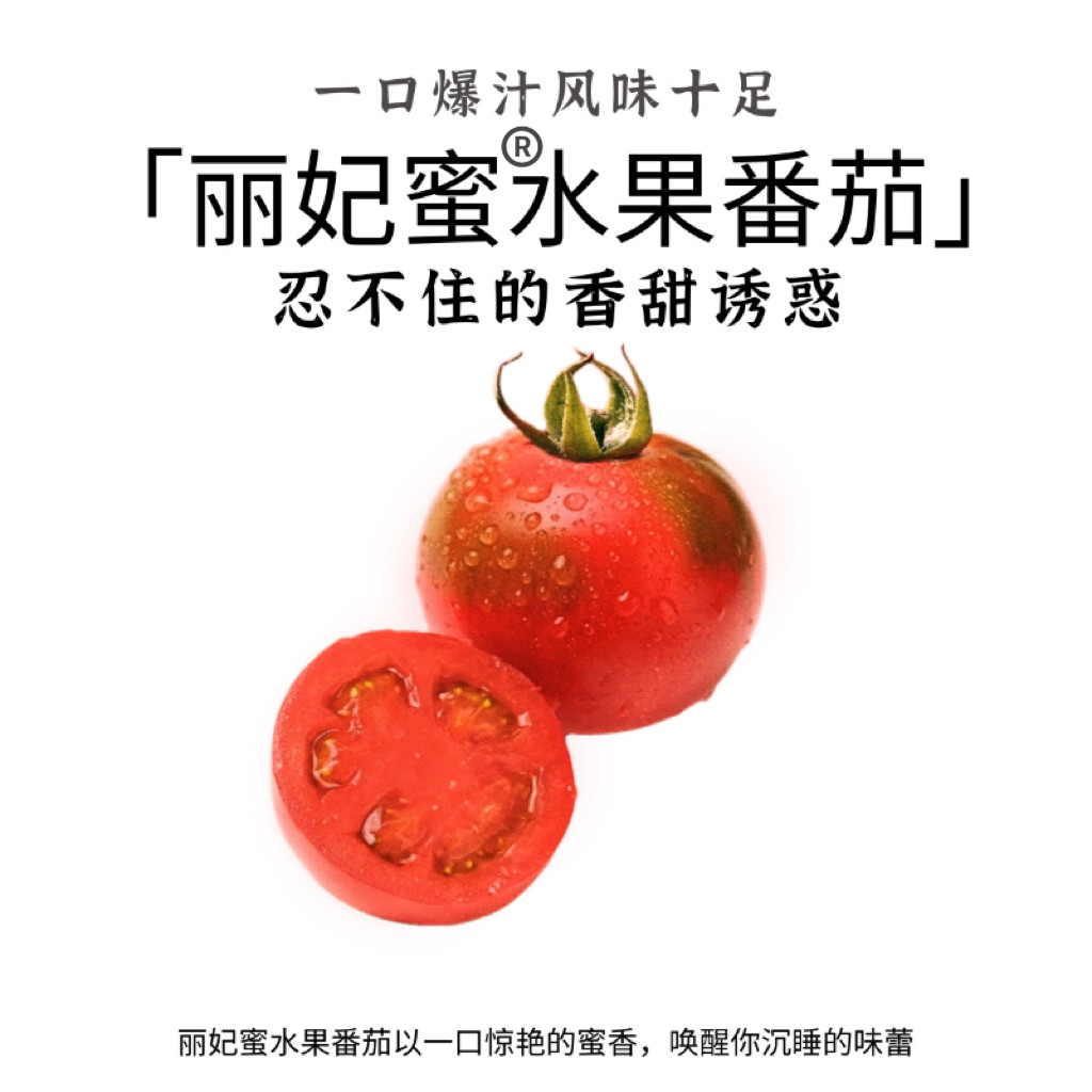 丽妃蜜水果番茄酸甜多汁西红柿新鲜番茄自然熟生吃丑番茄顺丰包邮