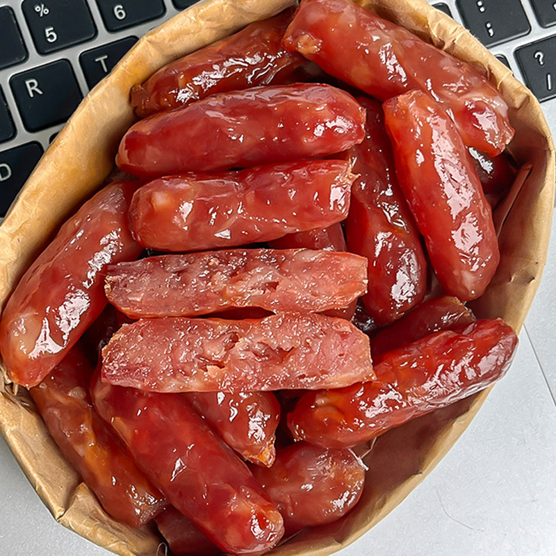 肉食脑袋闭眼冲莲木叙迷你炭烤蜜汁小香肠即食解馋办公室休闲零食