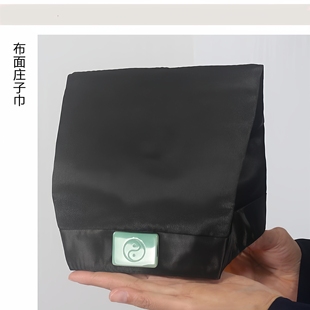 道帽道士帽南华巾网纱绸缎布面三清巾道家用品正帽道巾素面庄子巾