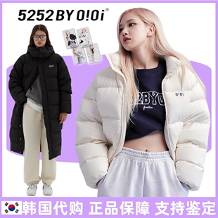 韩国潮牌oioi羽绒服newjeans朴彩英rose情侣同款面包服保暖外套