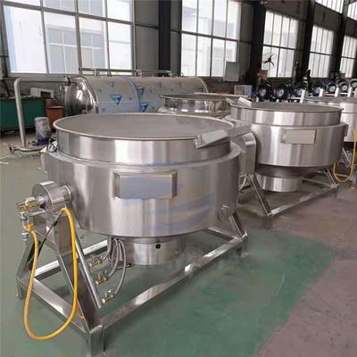 可倾式浓缩梨汁熬煮夹层锅 电加热酱牛肉卤煮锅 中央厨房炒菜锅