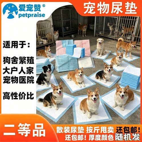 瑕疵宠物尿垫加厚强吸水防漏狗狗除臭吸水锁水一次性免洗大码优款