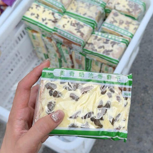 美奇奶油葡萄干面包老式奶油三角面包美琪乳酪三明治糕点旗舰店