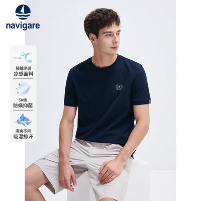 Navigare意大利小帆船短袖T恤