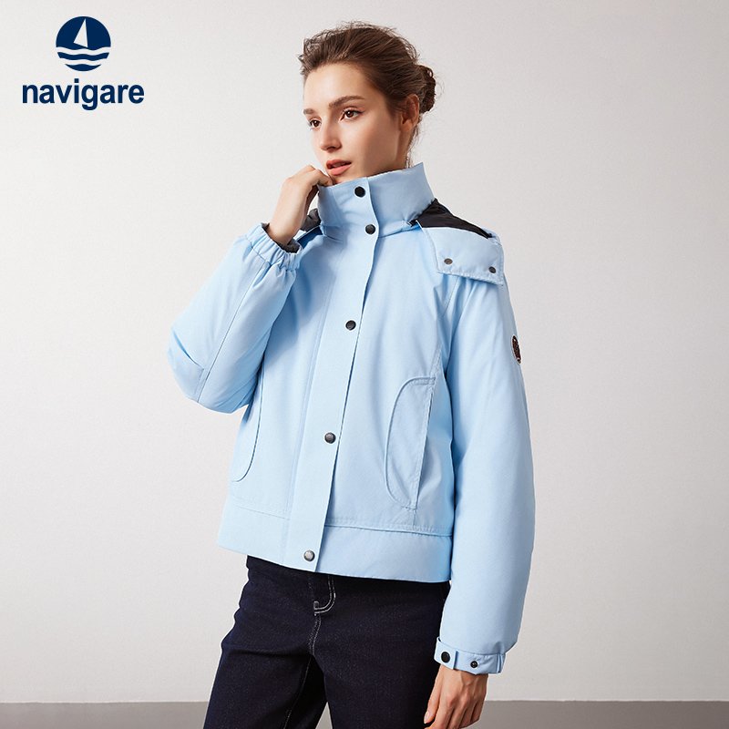 小帆船新款休闲羽绒服