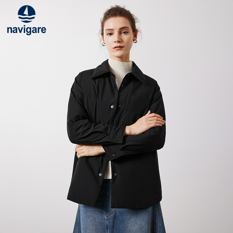 小帆船冬季宽松保暖羽绒服