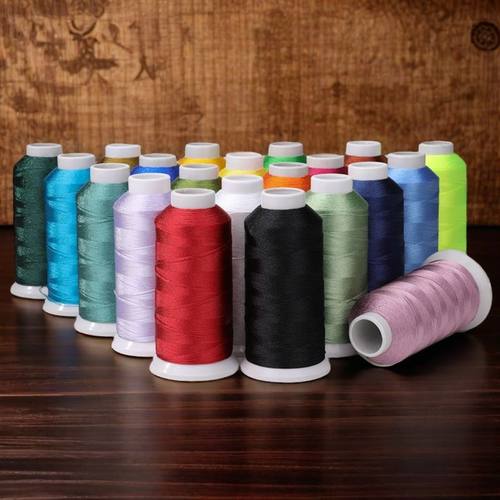 垂直腈纶冰丝流苏线3股大卷项链 手工编织材料串珠细款多色编织绳