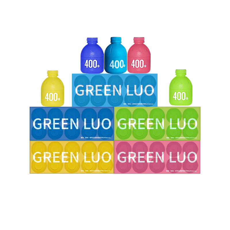【香港康瑞研究院】GREENLUO绿洛活菌型益生菌固体饮料调理正品