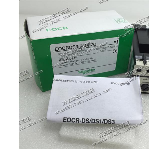 原装正品 施耐德 韩国三和 EOCR电机保护器 EOCRDS3-30NF7Q 现货