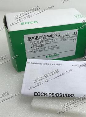 原装正品 施耐德 韩国三和 EOCR电机保护器 EOCRDS3-30NF7Q 现货