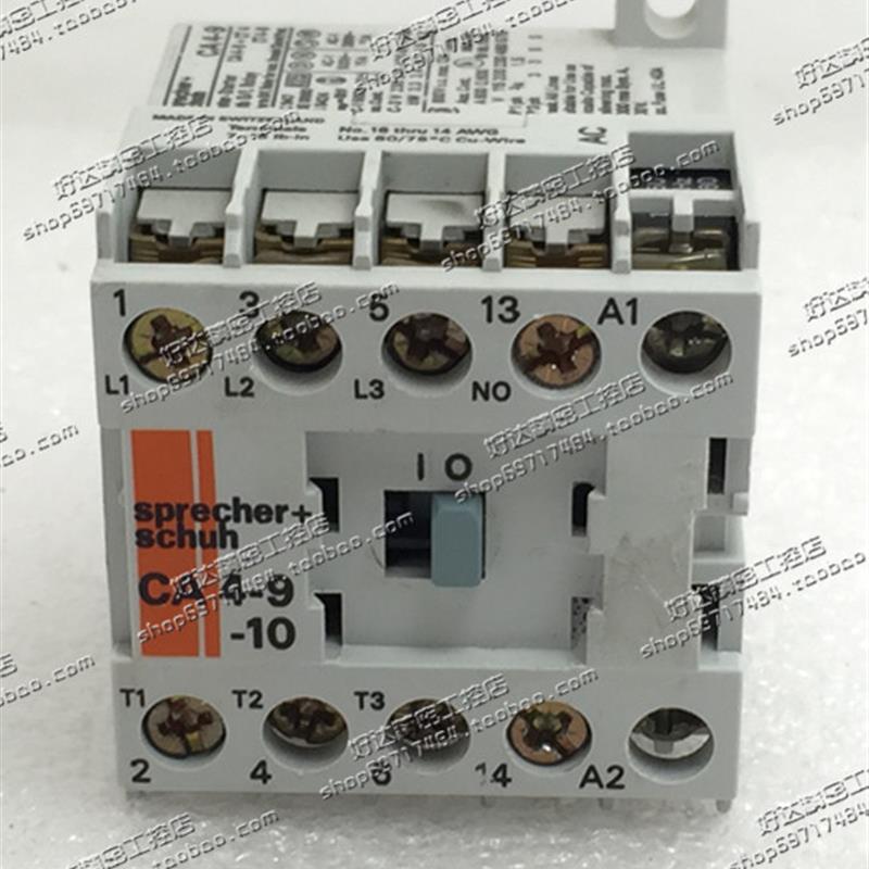 原装正品 瑞士sprecher+schuh接触器CA4-9-10 220VAC 110VAC 现货