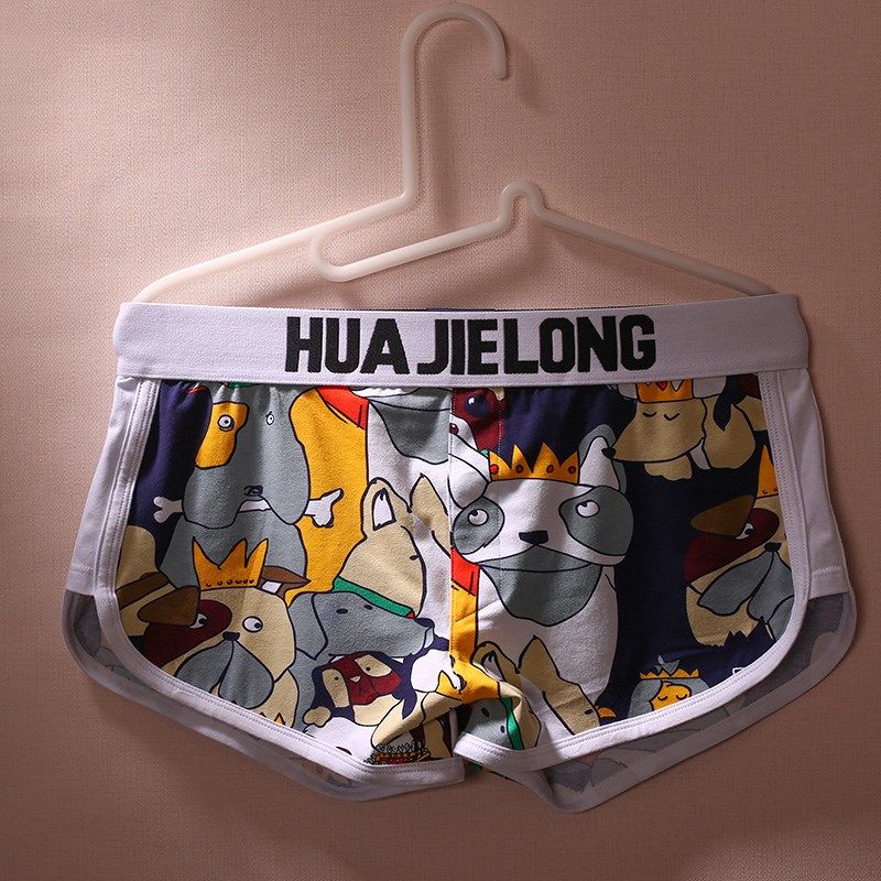 日系潮款设计卡通动漫男士阿罗裤纯棉印花家居短裤睡裤平角裤内裤,女士内衣/男士内衣/家居服,男阿罗裤,淘宝优惠券,粉丝福利购,淘宝优惠卷