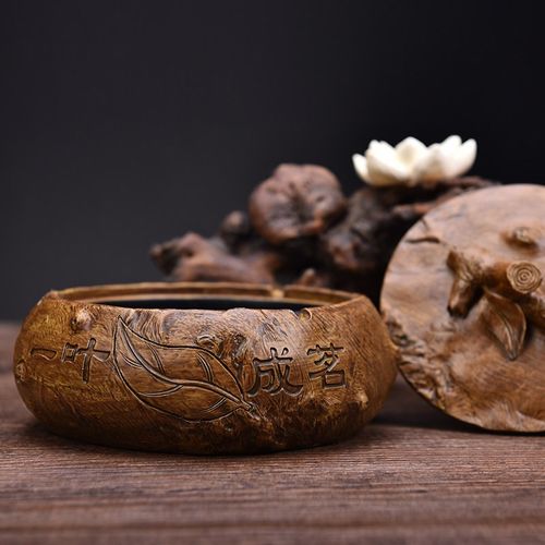 烟灰缸带盖防飞灰创意个性潮流中式复古茶几家用办公怀旧时尚大号