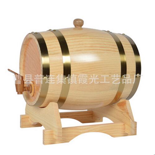 现货松木橡木酒桶铝箔内r胆葡萄酒酒桶咖啡豆装饰桶木质外贸合作